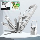 Trixie & Milo Screwdriver Multi-tool & Carabiner TOOL THEFX2 front view