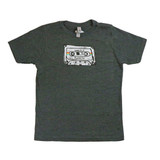 Austin Blanks Kids' Local Mix Cassette Tee in gray heather color front view