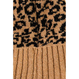 Winter Ribbed Leopard Pom Beanie Beanies & Ear Warmers 24.99 TYLER'S