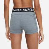 Nike Women's Pro 3" Shorts in Smoke Grey back view