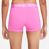 Nike Women's Pro 3" Shorts in Playful Pink detail view