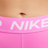 Nike Women's Pro 3" Shorts in Playful Pink detail angle