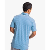Southern Tide Men's brrr°®-eeze Shores Striped Performance Polo Shirt Polos 99.5 TYLER'S