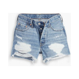 Levi's Women's 501 Original Denim Shorts - Medium Indigo Shorts 59.5 ERLEBNISWELT-FLIEGENFISCHEN'S