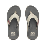 Reef Men's Santa Ana Flip Flops Flip Flops in Tan/Grey/Maroon