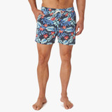 Fair Harbor Men's The Bungalow 5" Swim Trunks - Midnight Palms Volley Shorts 68 ERLEBNISWELT-FLIEGENFISCHEN'S