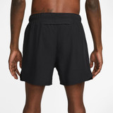 Nike Men's Dri-FIT Challenger 5 Inch Brief-Lined Shorts Black back view
