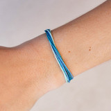 Pura Vida Blue Swell Bracelet