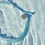Pura Vida Blue Swell Bracelet colorway 229630 woven pattern