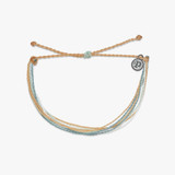 Pura Vida Gold Coast Bracelet gold on wrist