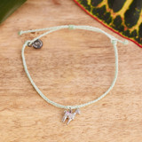 Pura Vida Llama Charm Bracelet WINFV2 side angle