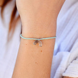 Pura Vida Chasing Rainbows Charm Bracelet Winterfresh detail