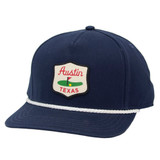 Austin Golf Cappy Twill Snapback wei Hat
