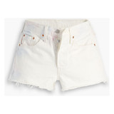 Levi's Women's 501 Original Denim Shorts weather - White Tie Dye