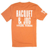 Racquet & Jog Heather Autumn/White Track Tee