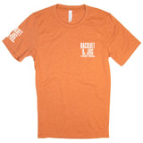 Racquet & Jog Heather Autumn/White Track Tee