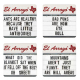 El Arroyo Dad Jokes Coaster Set STORE 03 variant view