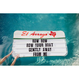 El Arroyo Pool Float - Row Away