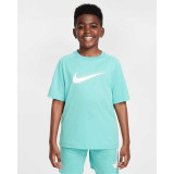 The Nike Boys' Dri-FIT Multi Graphic Training Top in Green Frost