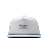 Melin Hydro Coronado Brick Snapback - White/Electric Blue