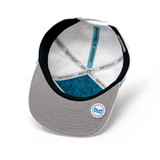 Melin Hydro Coronado Brick Snapback - White/Electric Blue