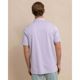 Southern Tide Men's brrr°®-eeze Heather Performance Polo Shirt in Heather Orchid Petal colorway