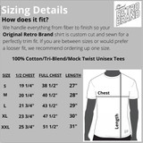 Retro Brand Trophy Husband Tee in heather gray, angled front view