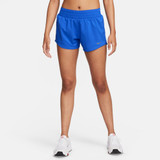 The Nike Women's Dri-FIT One 3in Brief-Lined Shorts in Hyper Royal White