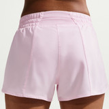 The Nike Women's Dri-FIT One 3in Brief-Lined Shorts in Pink Foam