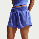 The Nike Women's Dri-FIT One 3in Brief-Lined Shorts in Sapphire