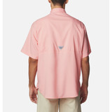 Columbia Men's PFG Tamiami II Shirt Sorbet detail view