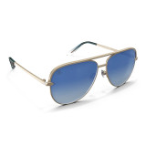 Blenders Shadow Sunglasses in Matte Gold