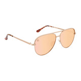 chloe eyewear noore oversize pacify sunglasses item in Matte gold/ Champagne mirror colorway