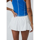 FP Movement Get Your Flirt On Short in White colorway