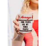 El Arroyo Set of 4 Sign Acrylic Cups Best Friends lifestyle