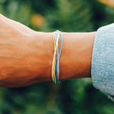 Pura Vida Spread Kindness Bracelet 3F9A0179 detail view