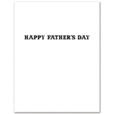 The Found Willie Awesome Dad Father's Day Card front view