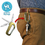 Trixie & Milo Hitch Blade Carabiner TOOL Hitch Blade 1 side view
