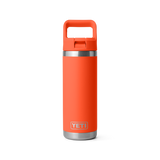 YETI Rambler 18 oz Water Bottle in Papaya