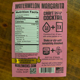 Noble Mick's Watermelon Mint Margarita Single Serve Cocktail Mix