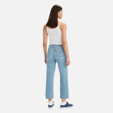 Levi's Women's Ribcage Straight Ankle Jeans Medium Wash front view