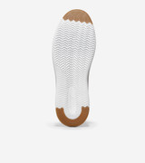 Cole Haan GrandPrø Topspin Optic White and Black heel view