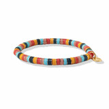 Ink & Alloy Grace Rainbow Stretch Bracelet in multicolor beaded design