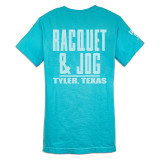 Racquet & Jog Comfort Pocket Tee Light Blue back