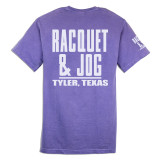 Racquet & Jog Comfort Pocket Tee Violet back