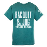 Racquet & Jog Comfort Pocket Tee Emerald back