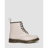 Dr. Martens 1460 Smooth Leather Boots in vintage taupe, angled view