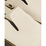 Dr. Martens Carlson Suede Casual Slingback Mule Warm Sand back view