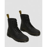 Dr. Martens Combs leather casual boots black side view