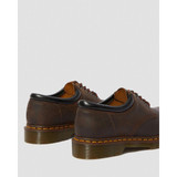 Dr. Martens 8053 Crazy Horse Leather Casual Shoes Dark Brown front angle
